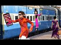 Train Mobile Thief Funny Comedy Video Hindi Kahaniya Hindi Moral Stories Police Thief Train Comedy