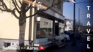 travel in Switzerland by Train with SUY Family from Safenwil-Aarau 2021