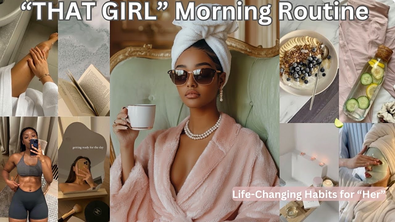 5AM Morning Routine to Glow Up & Become THAT Girl | Daily Habits That ...