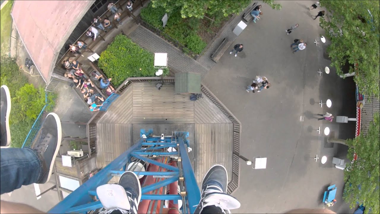 Walibi Holland - Space shot Onride