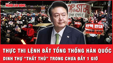 Điều tra viên Hàn Quốc đột kích, thực thi lệnh bắt giữ Tổng thống Yoon Suk-yeol | Tin thế giới