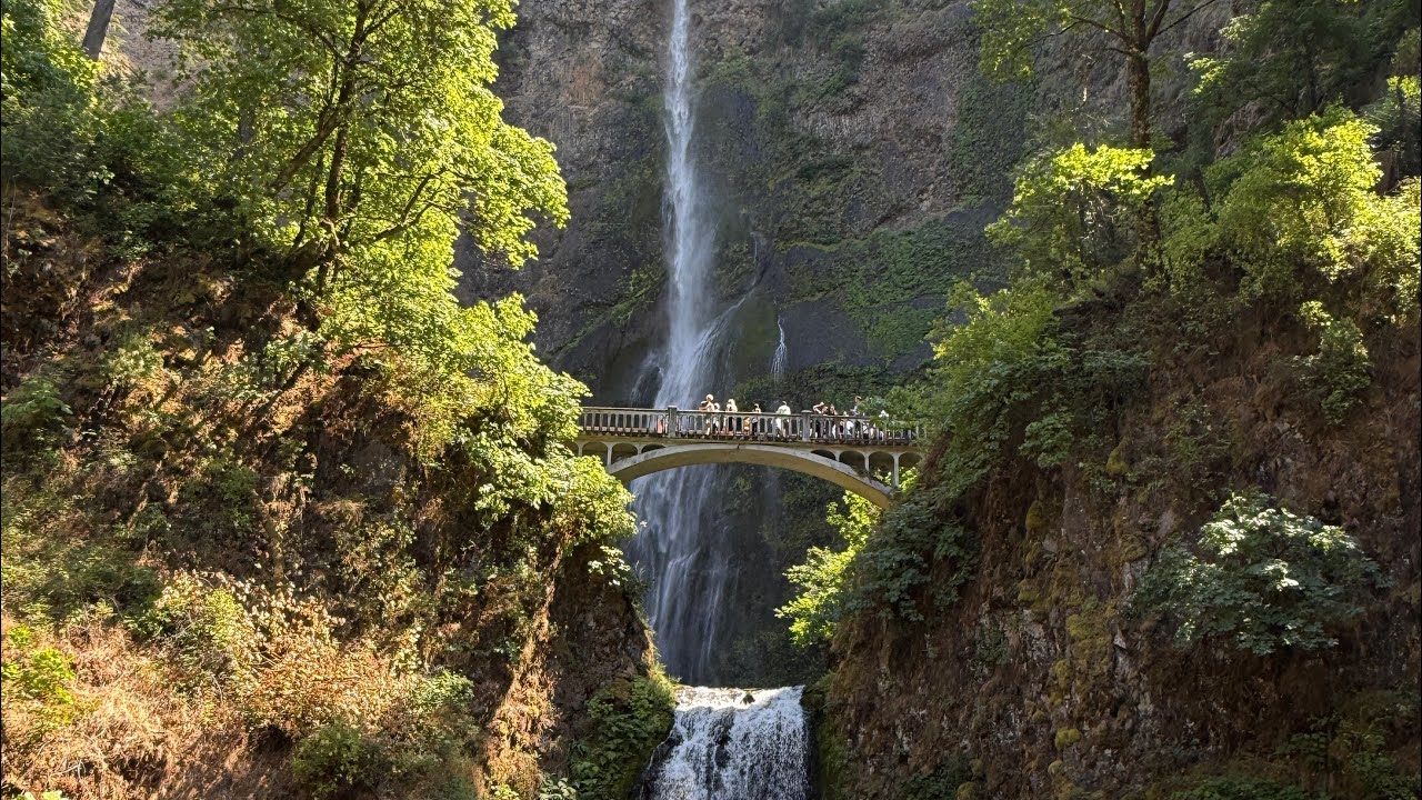 Впечатляющий водопад Малтнома и захватывающий дух национальный парк Маунт-Рейнир. Эпизод 107.