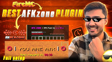 Best AFK Plugin | AxAFKZone Plugin Minecraft | AFK ZONE Plugin Like FireMC Server | Full Tutorial