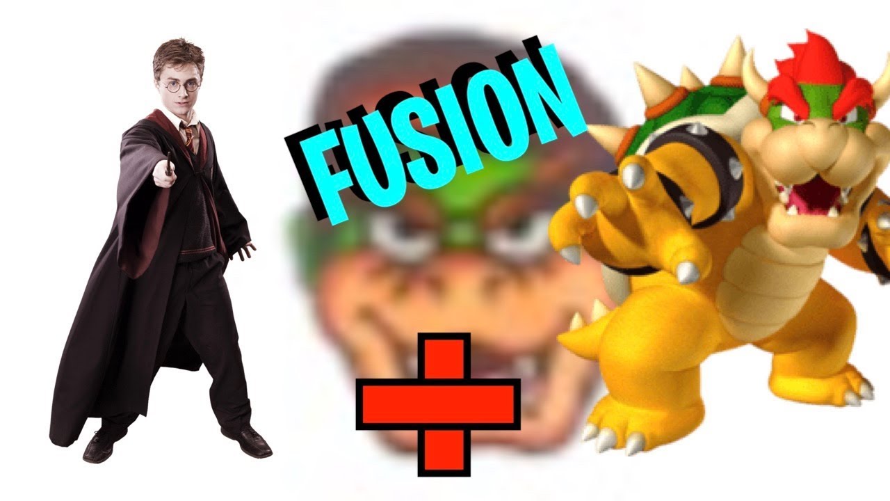 ⁣JE FUSIONNE BOWSER ET HARRY POTTER !