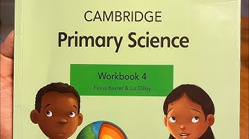 Workbook questions and answers; Unit 1, Living things ; Cambridge primary science workbook 4