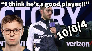 TL Bjergsen Post Game Interview After Dominant Victory Over Jensen And C9!!