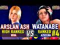 T8 🔥 ARSLAN ASH (Nina) vs WATANABE (#4 Ranked Azucena) 🔥 Tekken 8 High Level Gameplay