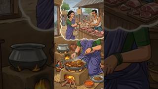 🥩 Goru Mangsho Alu Diye Jhol 😍 | Traditional Village Curry 🔥 #shorts #trending #viral