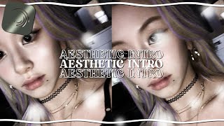 AESTHETIC INTRO ON ALIGHTMOTION!