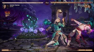 MK1 Shang Tsung 50% Meterless Corner Combo With Sektor Cameo