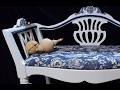 Remise à neuf / Refurbishment / Jolie Causeuse/ Bench/ Loveseat / Style Victorien