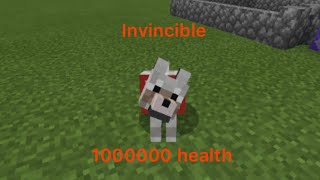How to make any mob invincible!!