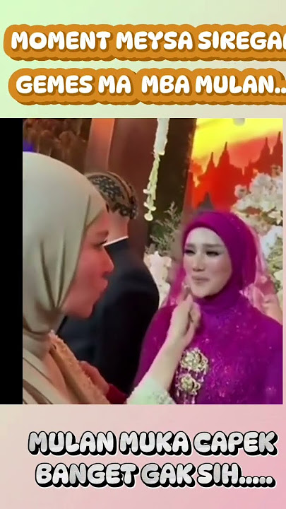 TANTE MULAN DI ACARA NGINDUH MANTU #artist