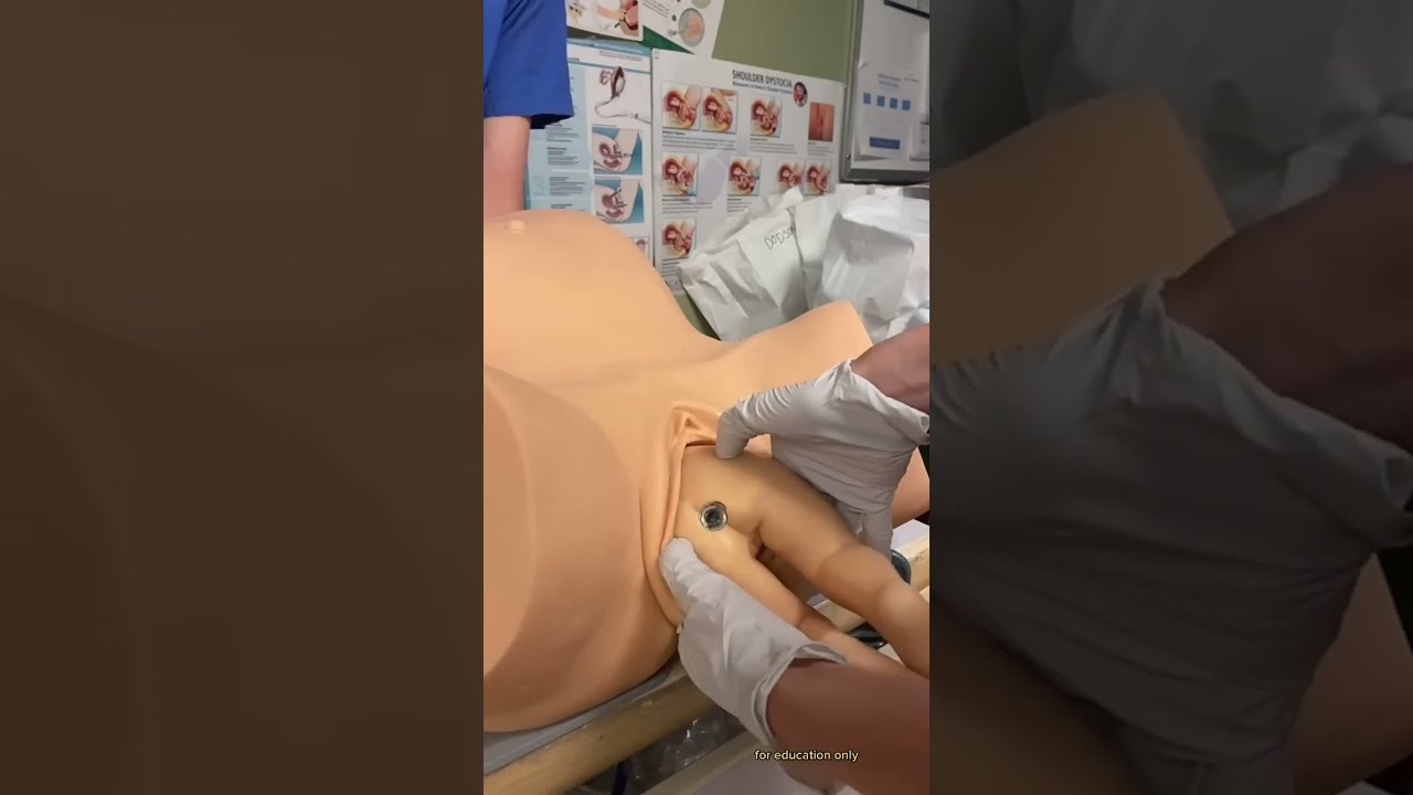 Breech BIRTH Simulation Dr Jennifer Lincoln Shorts