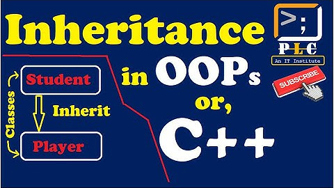 C++ part-26, Inheritance in C++ (OOPs) full explanation with live example, base class, derived class
