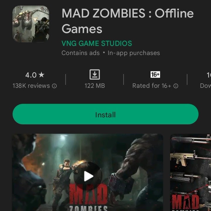 Top 5 zombie games for android #top5games