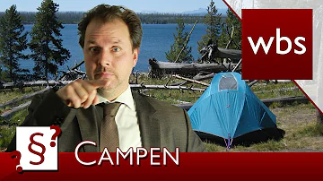 Ist Camping auf dem eigenen Grundstück erlaubt?