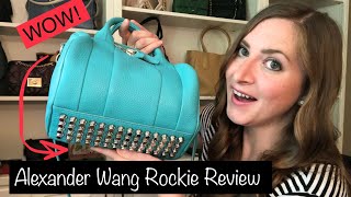 *REVIEW* Alexander Wang Rockie Bag Lagoon! Features, What Fits, Mod Shots