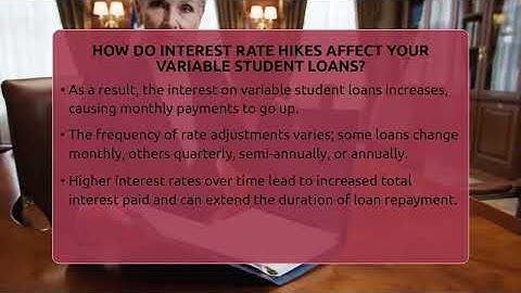 How Do Interest Rate Hikes Affect Your Variable Student Loans? - Inflation Insight Channel