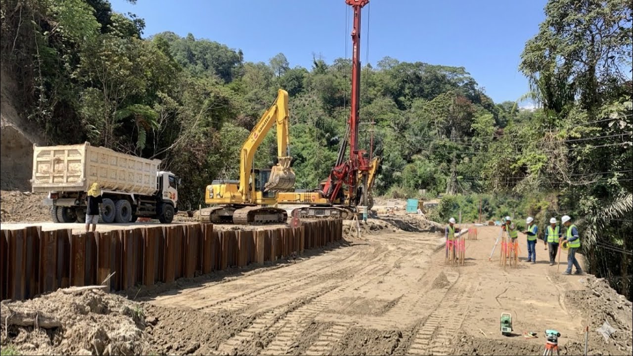  AREA DPT SUDAH DIPADATKAN”TIM TENOL LANGSUNG BUAT TITIK PERSIAPAN PENGEBORAN.