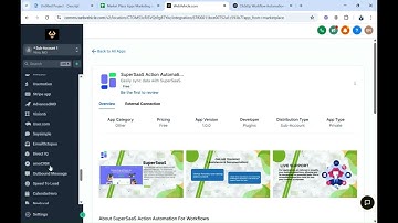 How to Connect SuperSaaS with  Workflow actions in GHL. Integrate SuperSaaS and #GoHighLevel