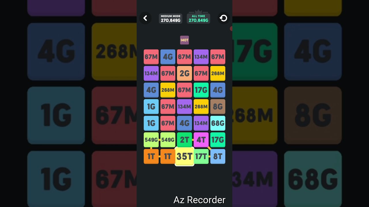 OLD High Score Offline Games Number Connect 140 Trillion Block Skipped 70 411 386 Billion Total