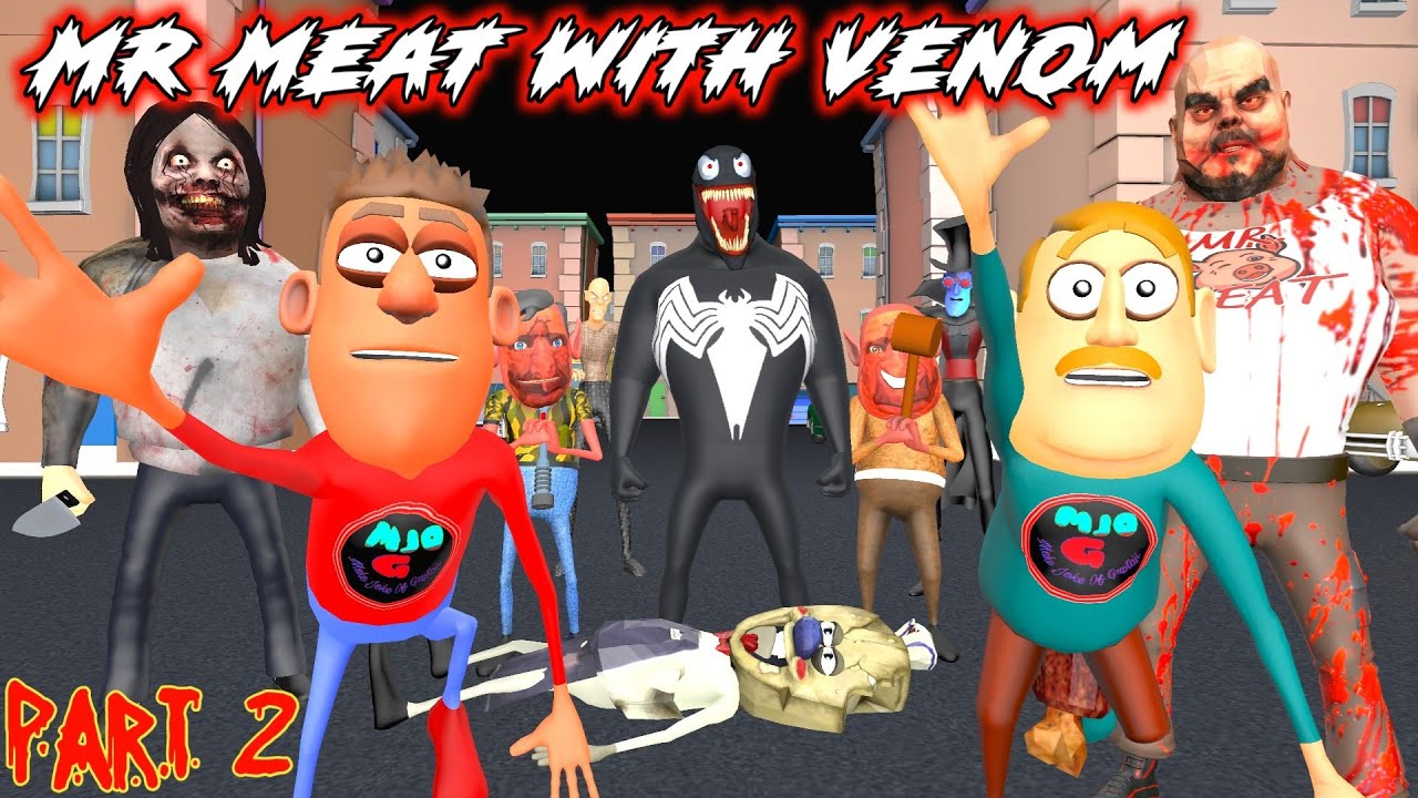Mr Meat With Venom Horror Story Part 2 | Guptaji Mishraji