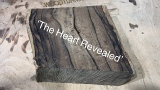 'The Heart Revealed v.2'  Wood Turning