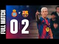 FULL MATCH RCD ESPANYOL 0 Vs 2 FC BARCELONA LALIGA 2025 26 MD18 