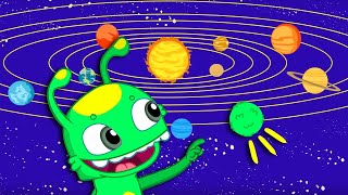🚀🌍Celebrar o mês da ciência com Groovy o Marciano | Aprende o sistema solar para crianças