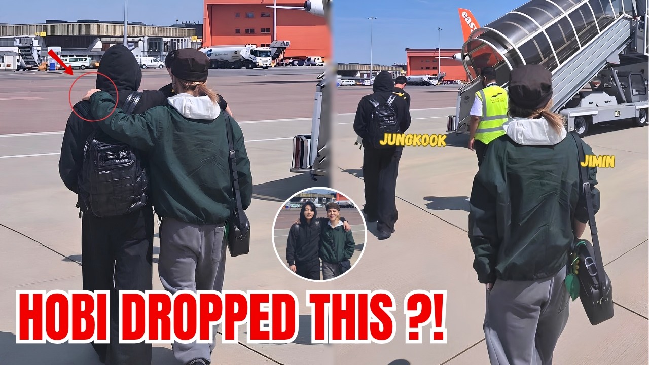 Hobi Shared This BTS Airport Moment | Did You Notice JIMIN's and JUNGKOOK New Look?💜