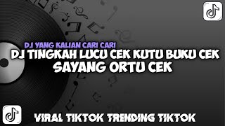 Dj Tingkah Lucu Cek Kutu Buku Cek Sayang Ortu Cek Dj Sency Rully Fvnky Fyp Tiktok 2026