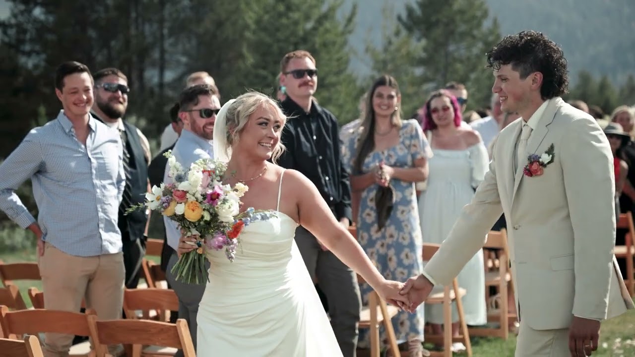 "You Are My Sanctuary" | Tyler and Morgan Flowers | Summer McCall Wedding- No Business Lodge