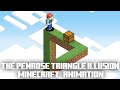 The Penrose Triangle Illusion | Minecraft Animation