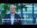 Sustainability at dormakaba in 2018/19