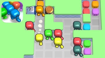 Block Jam 3D - All Levels Gameplay Android, iOS