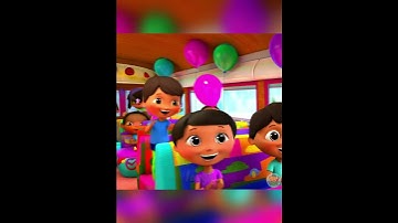 😄 Kids on the Bus Go Laugh Laugh Laugh! 🚌🎶 #shorts