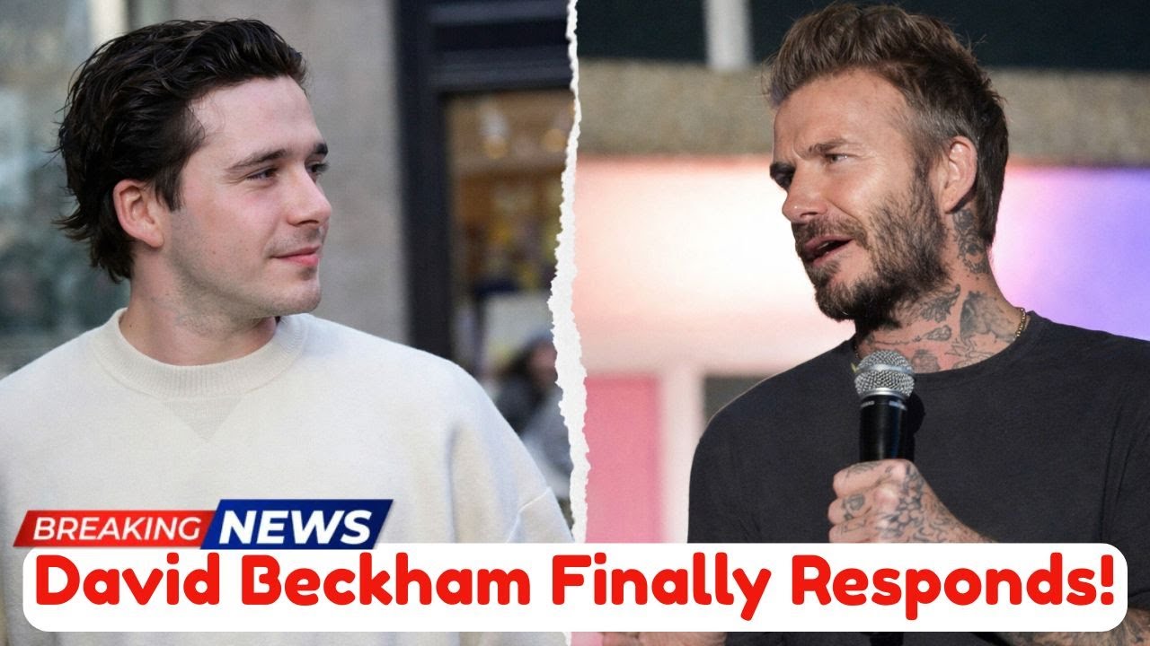 David Beckham Breaks His Silence on Brooklyn!