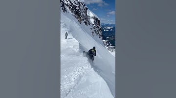 Fail on the mountain🔥 Ol Polaris couldn’t do #adventure #skidoo #goldentrackfarms #sendit #sledding
