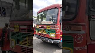 Msrtc Lal Pari On Parel Gargoti Route Departing From Kolhapur
