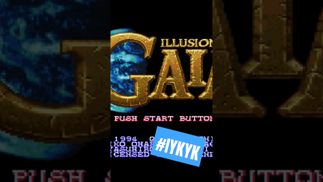 ILLUSION OF GAIA Opening Movie - SNES Shorts 