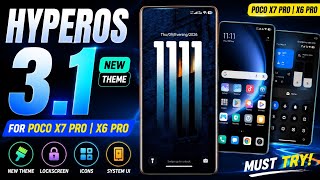 HyperOS 3.1 New Theme 🔥 POCO X7 Pro & POCO X6 Pro screenshot 3