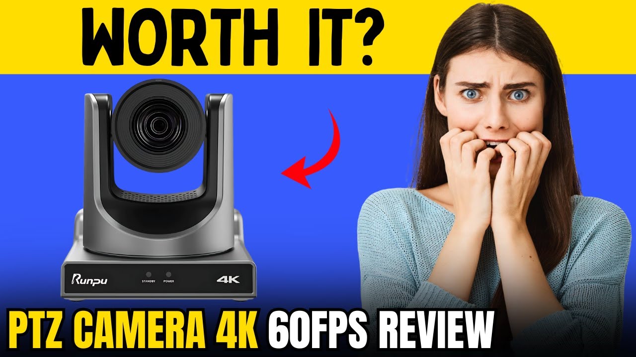 PTZ Camera with AI Tracking & 20X Zoom | Is It Worth It for Live Streaming?