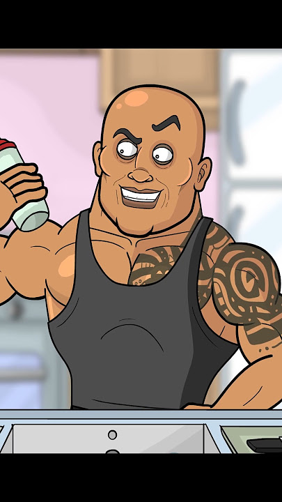 The SECRET to the ROCK's Muscles