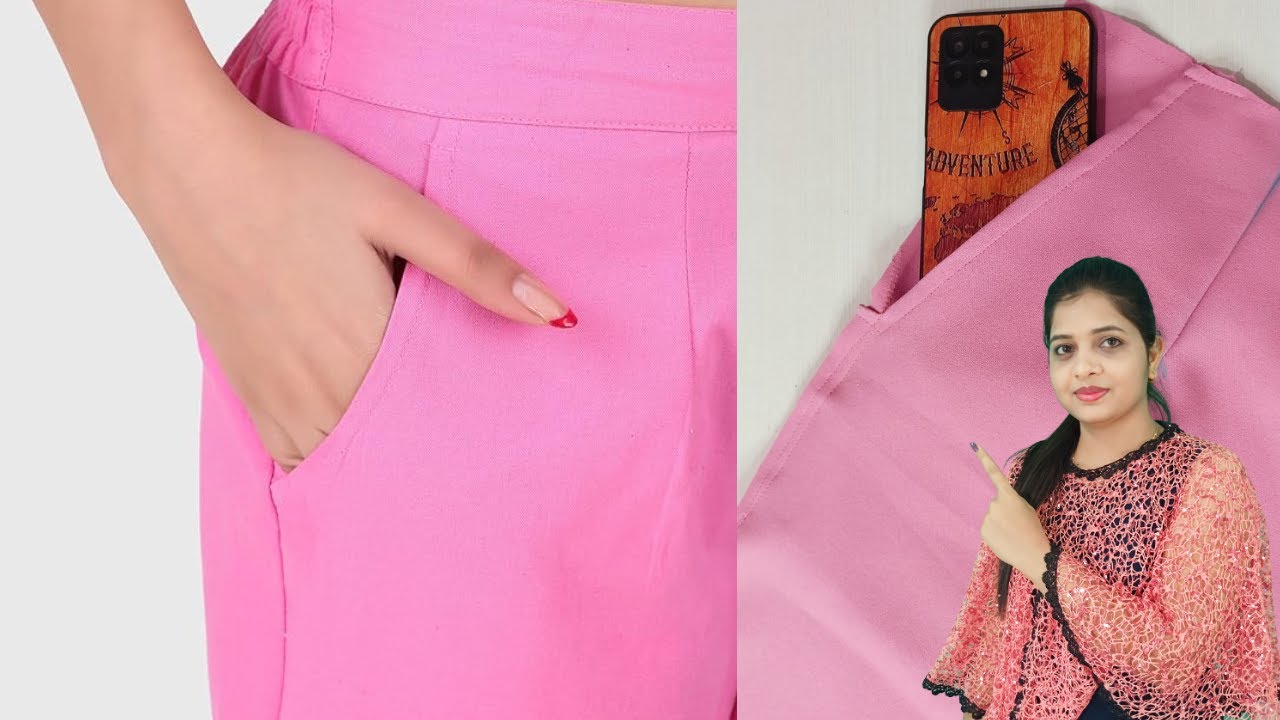 Very easy stretchable Trousers for ladies cutting and stitching