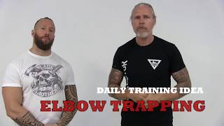 SAMI Combat Systems - daily training idea - Exercise 76 - Panantukan Concept Elbow Trapping 03