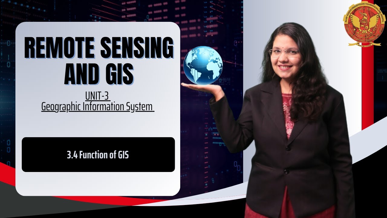 3.4 Function of GIS | CE504(B) |
