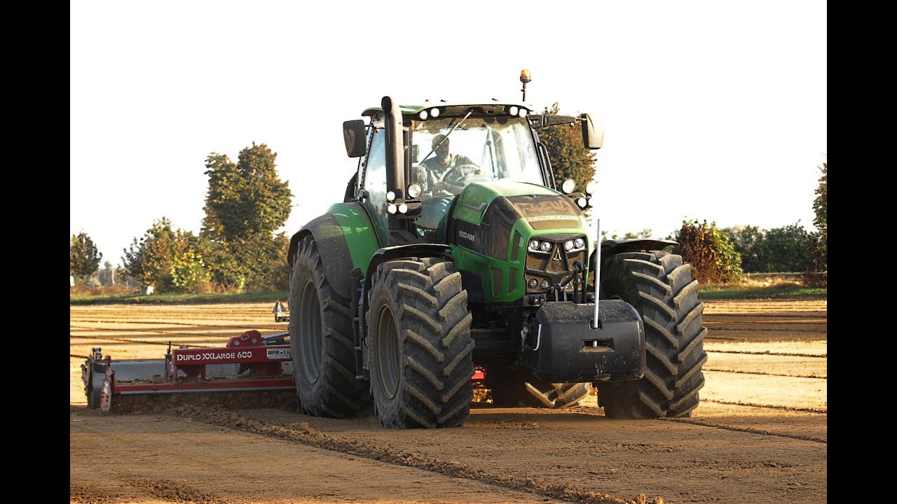 Deutz Fahr 7220 agrotron + Feraboli Duplo 600 / SOIL HARROWING