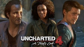 Uncharted 4: A Thief's End Remastered | Nathan \& Sam Vs Nadine - All Nadine Ross Boss Battles