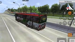Bus Restu Karatan Bawa Penumpang I Bus Simulator Indonesia #484 screenshot 3